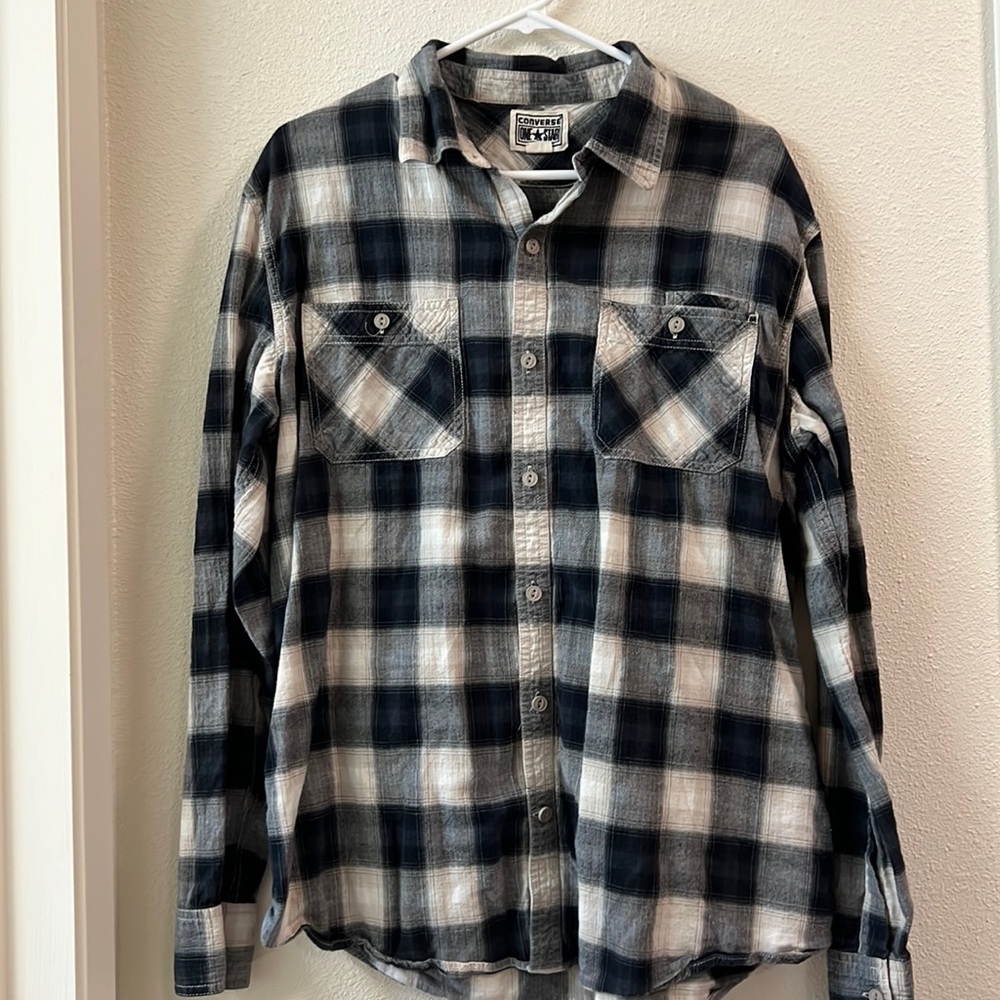 Converse men’s flannel shirt